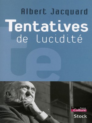 cover image of Tentatives de lucidité